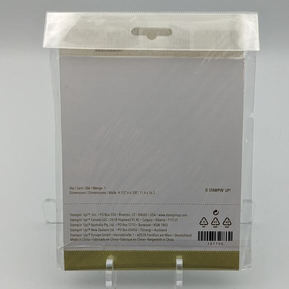 Stampin Up Sizzix Big Shot Embossing Folder ARGYLE 127750 Stamping Cardmaking - Picture 2 of 2